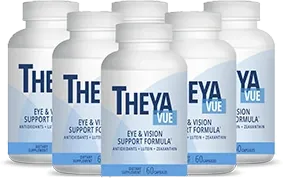Six TheyaVue bottles